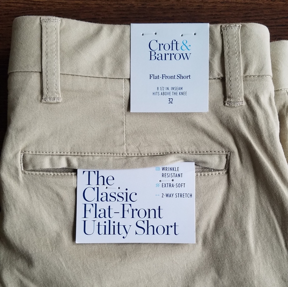 Croft & Barrow khaki shorts